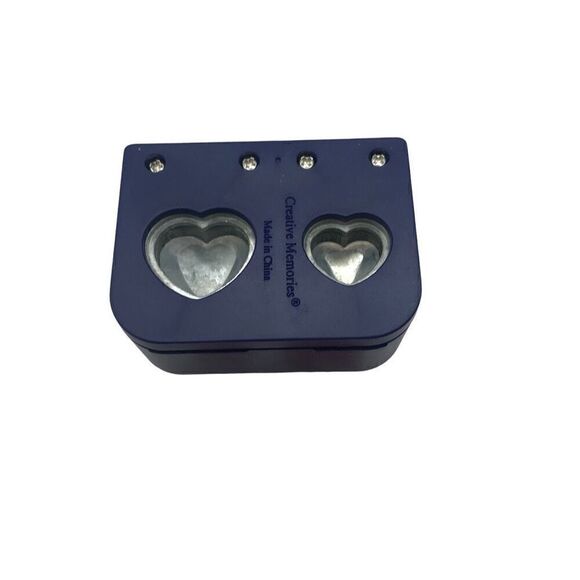 Creative Memories Mini Heart 3/4 & 1 inch Punch in original box - Picture 3 of 4